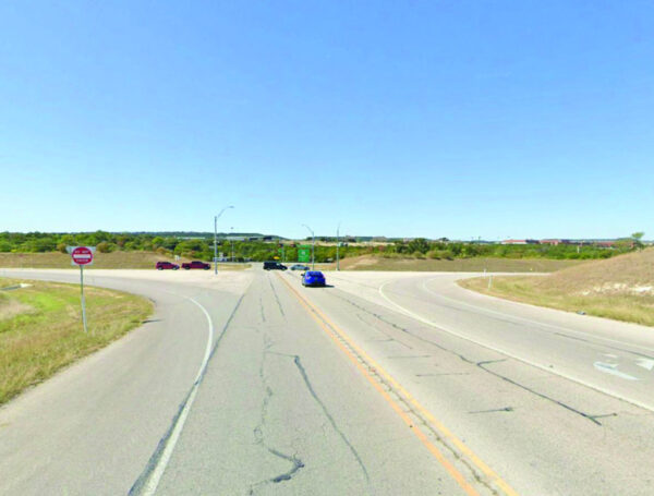 OVERPASS ALONG FM 116 AT SH 9